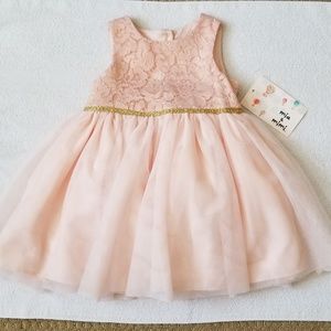 Mia & Mimi Lace and Tulle Dress 12 Months